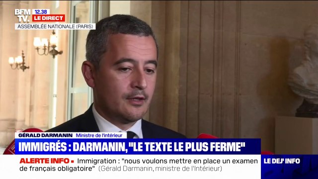 Gérald Darmanin annonce une hausse de 20% des expulsions sur un an