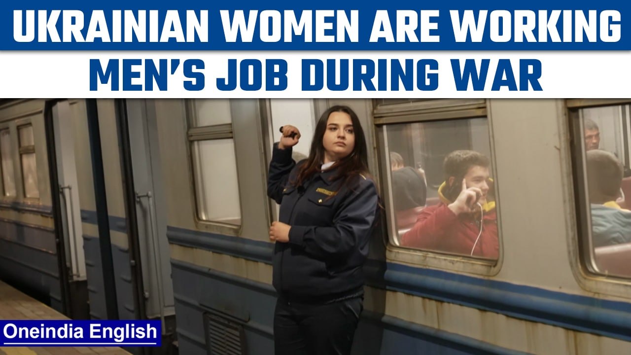 More Ukrainian women work previously men-only jobs | Oneindia News *News