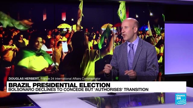 Bolsonaro 'authorises' transition in Brazil without acknowledging defeat