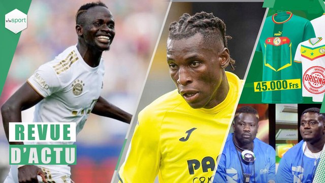 REVUE D'ACTUALITÉ DE CE 2 NOVEMBRE : Vente maillots originaux lancée, Sadio meilleur buteur en club, Oslo co-leader avec Ndiambour, Jackson en Angleterre ?