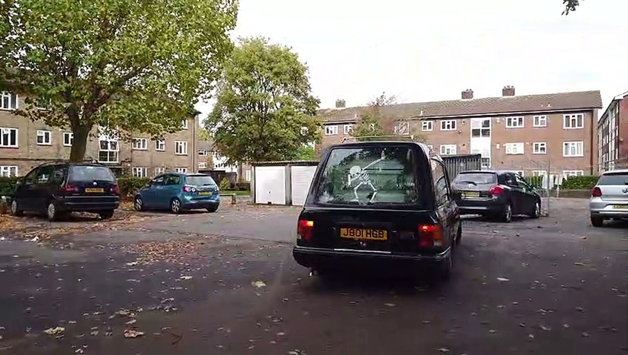 Mechanic and his hearse