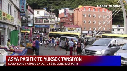 Kuzey Kore en az 10 füze denemesi yaptı