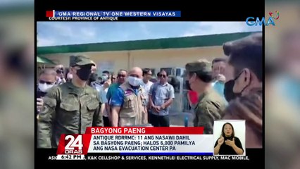 Antique Gov. Cadiao: we are isolated from Region 6 | 24 Oras