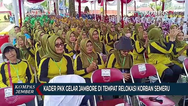 Bantu Korban Erupsi Semeru, PKK Lumajang Gelar Jambore Di Tempat Relokasi