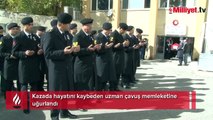 Kazada hayatını kaybeden uzman çavuş memleketine uğurlandı