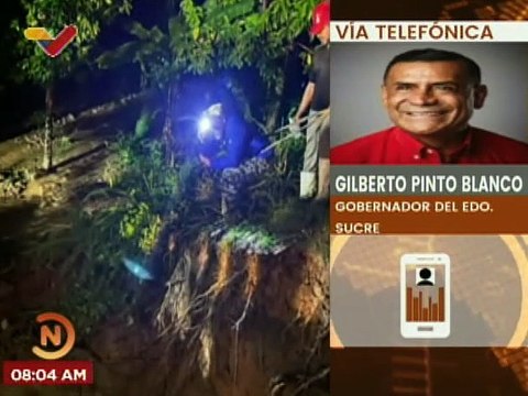 Restringido el paso por la Troncal 009 por trabajos de recuperación vial en Santa Fe, estado Sucre