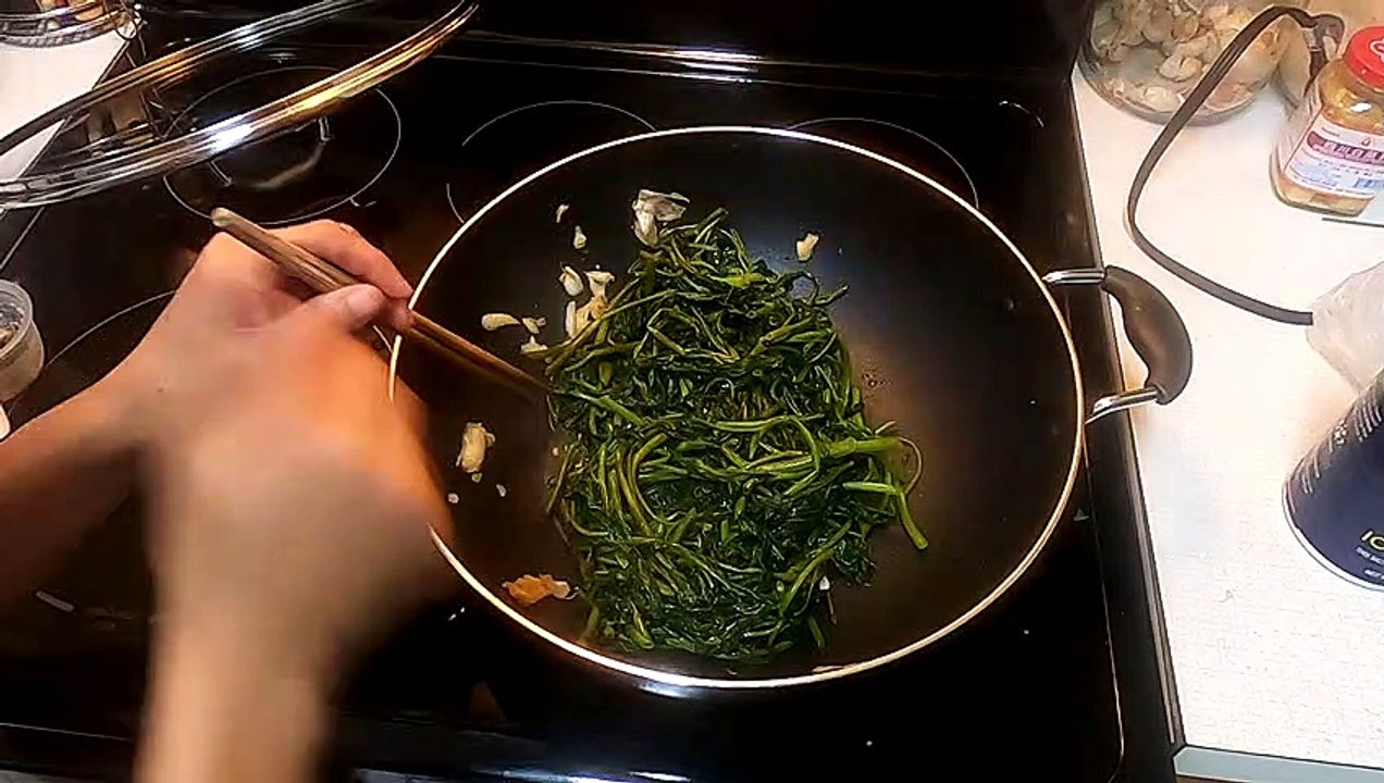 Water Spinach Stir Fry