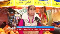 Se incrementan los precios en mercados de Cochabamba