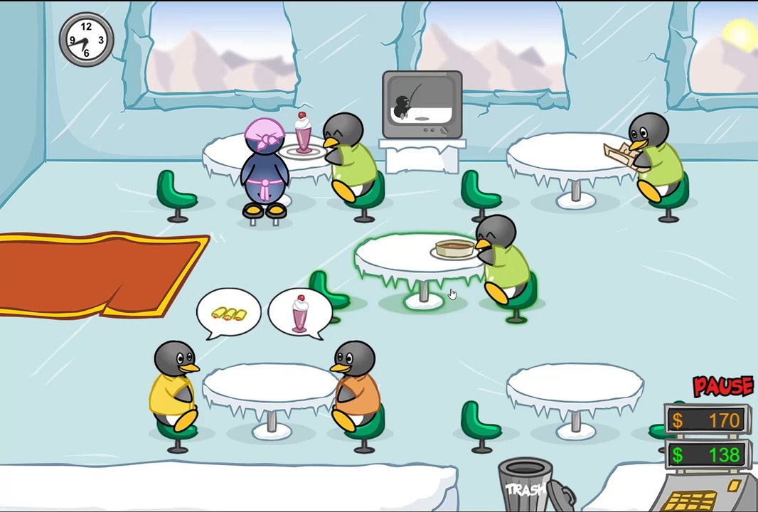 Penguin Diner Walkthrough