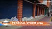 Tropical Storm Lisa: Hurricane warnings as high winds head for Belize