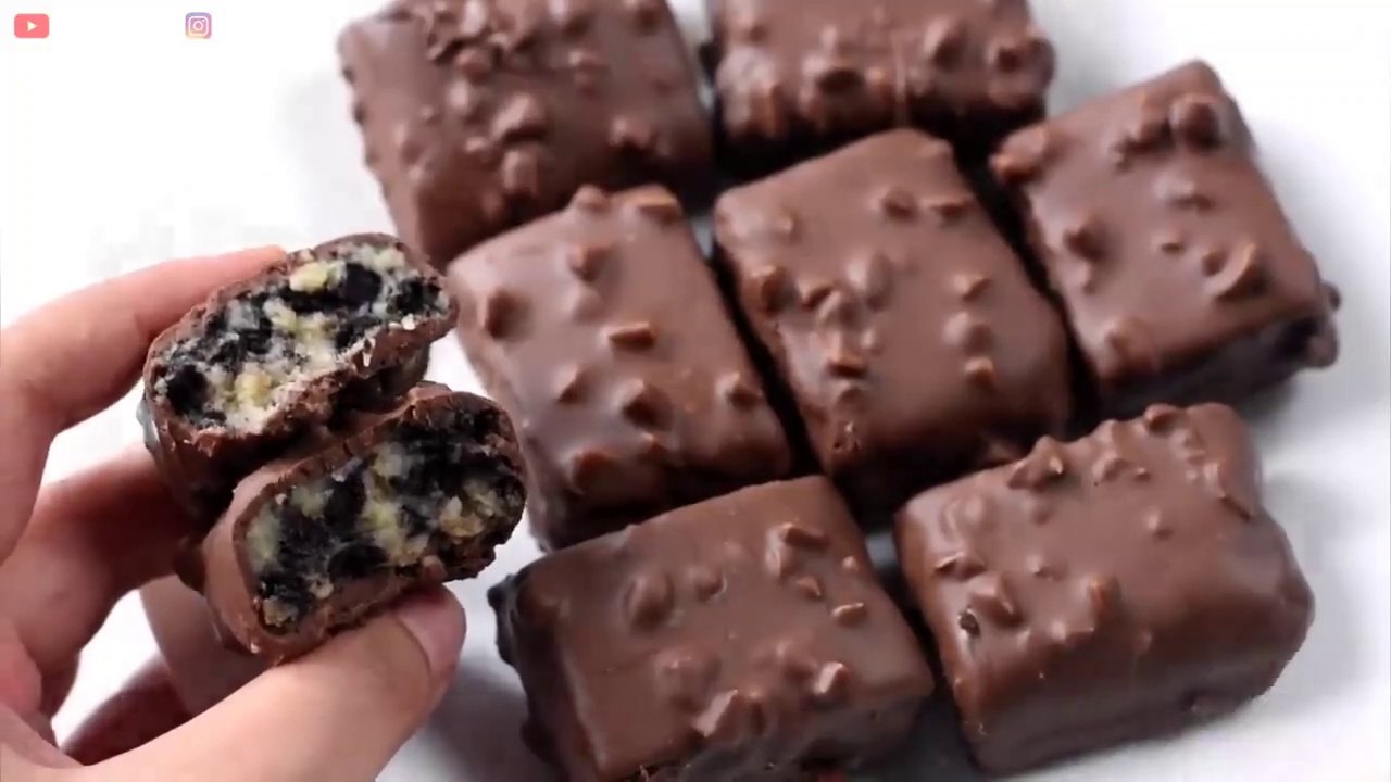 Have you ever eaten milk and chocolate like this? It tasted more delicious than expected. No Oven