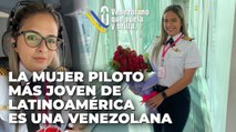 La mujer piloto más joven de latinoamérica es una Venezolana que Vuela y Brilla