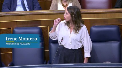 Montero replica a Vox: "Sus discursos de odio hacen sufrir a muchas personas"