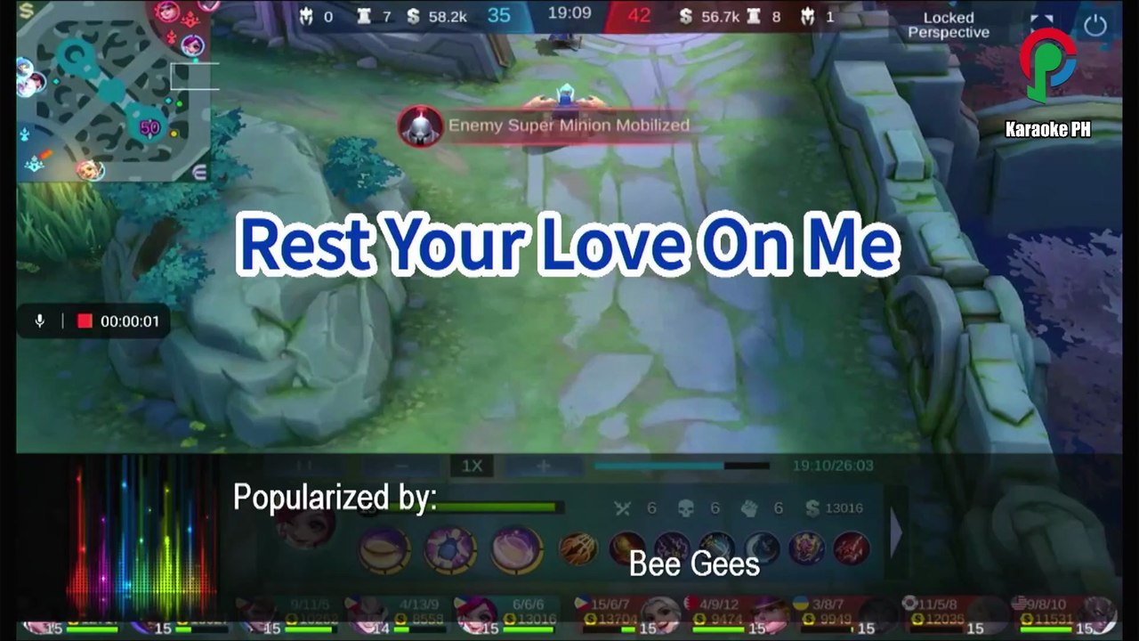 Bee Gees Rest Your Love On Me Karaoke PH