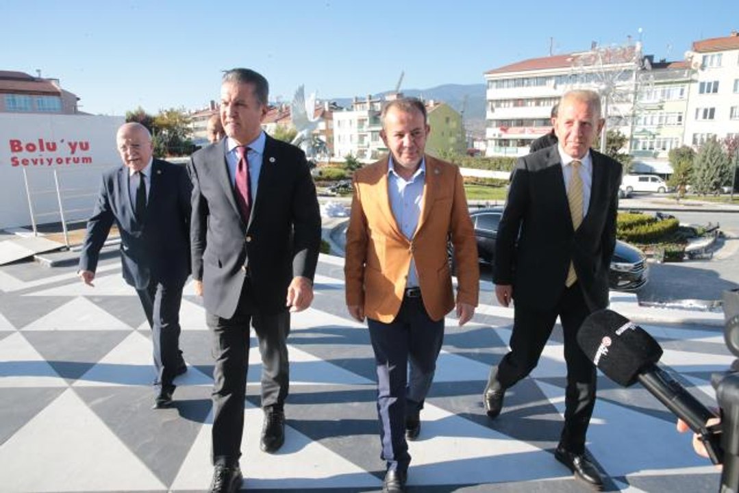 TDP Genel Başkanı Sarıgül, Bolu Belediye Başkanı Özcan'ı ziyaret etti