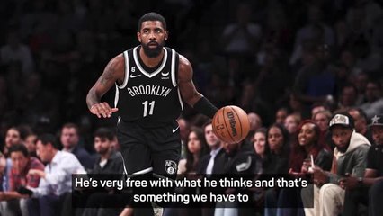 下载视频: 'Kyrie is the Kanye West of the NBA!' - Nets fans on Irving controversy