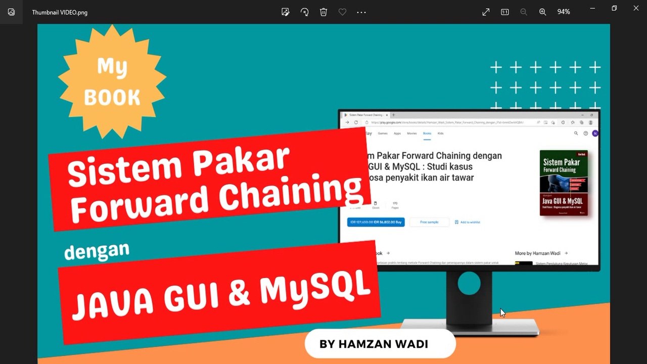 RECOMMENDED BOOK | Sistem Pakar Forward Chaining dengan Java GUI & MySQL : Studi kasus diagnosa penyakit ikan air tawar