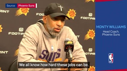 Nash sacking 'tough to watch' - Suns coach Williams