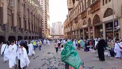 Umrah complete  Saudi Arab masjid Al Haram_HD