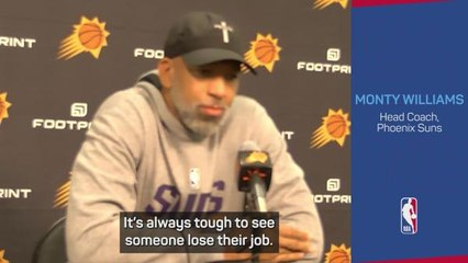 Nash sacking 'tough to watch' - Suns coach Williams