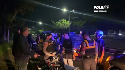 Patroli Gabungan Street Crime Polda Banten
