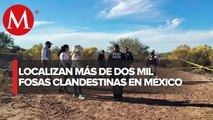 En 3 años localizan más de 2 mil fosas clandestinas en México: informe de ONU
