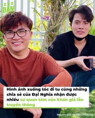 MC Đại Nghĩa gây bất ngờ với hình ảnh xuống tóc đi tu: Nơi mình thuộc về | Điện Ảnh Net