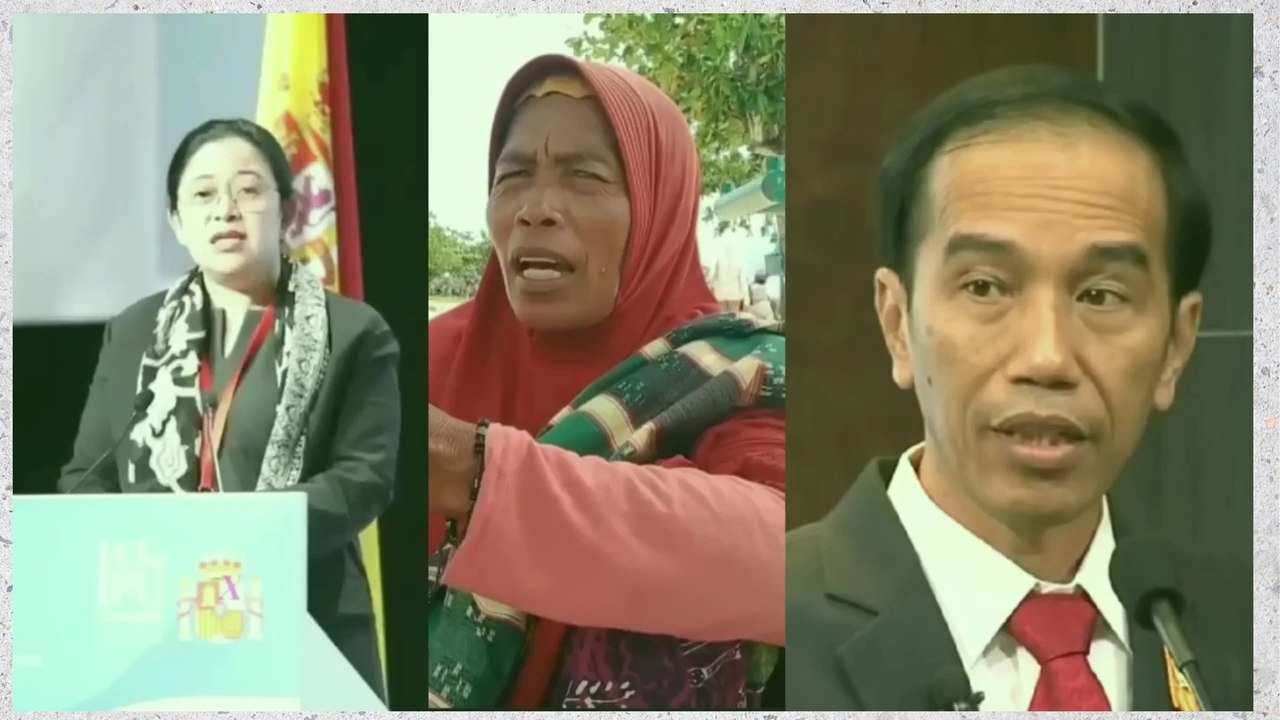 Puan maharani, presiden Jokowi dan nenek dari Lombok