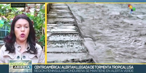 下载视频: Alerta verde en Honduras ante proximidad de tormenta tropical Lisa