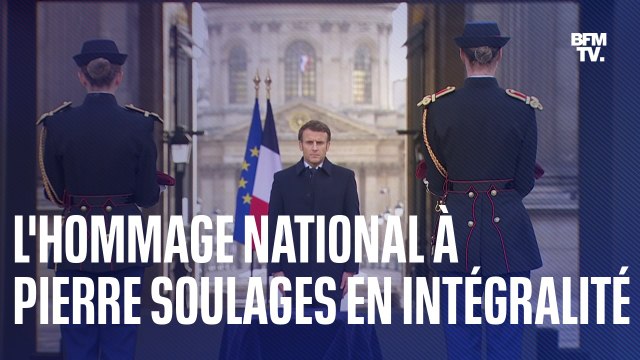 L'hommage national à Pierre Soulages en intégralité