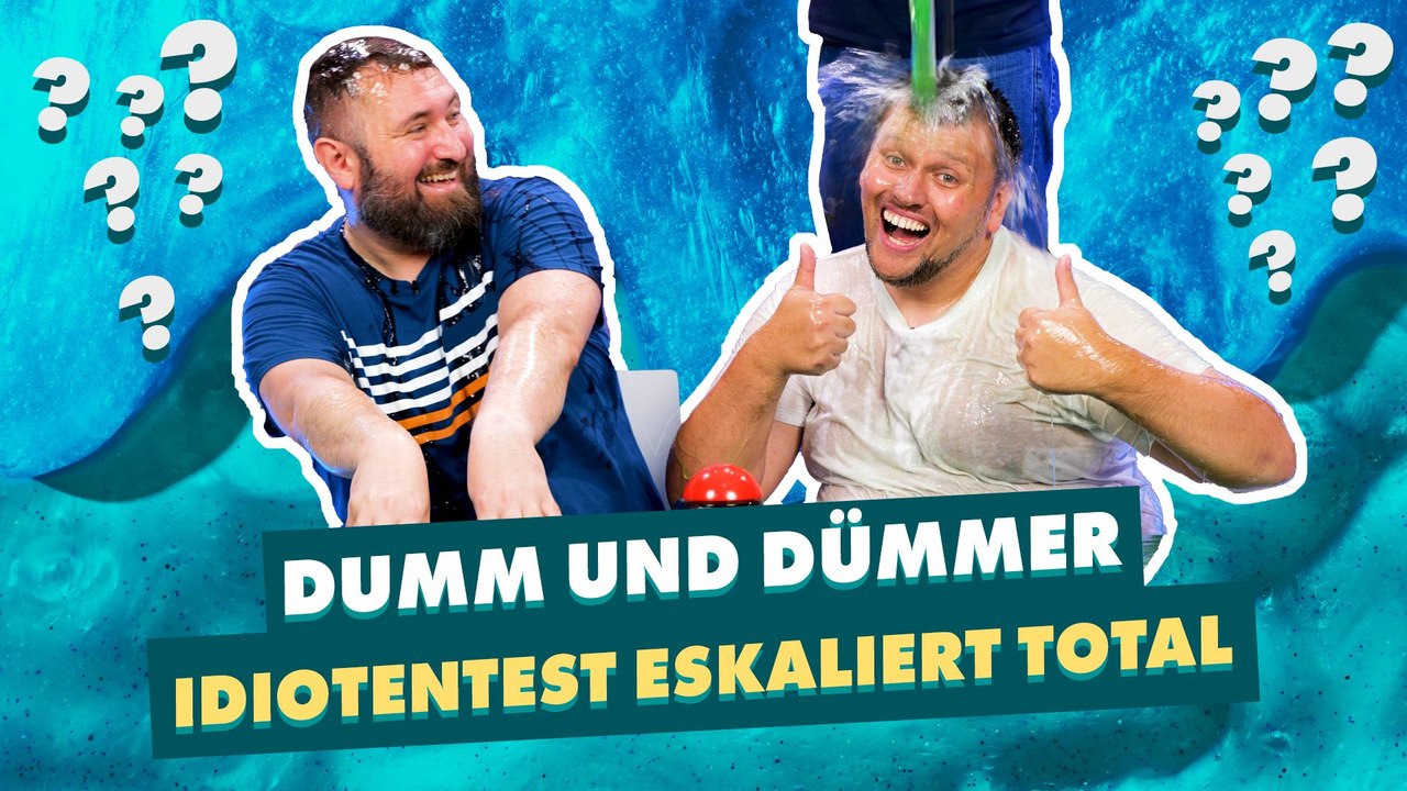 Tom und Andre machen den großen Idiotentest!