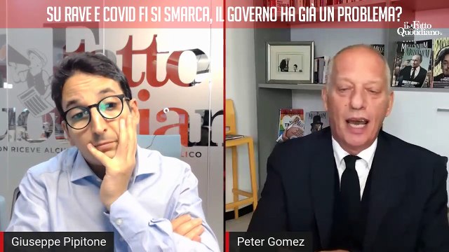 Su rave e Covid Forza Italia si smarca, il governo ha già un problema? Segui la diretta con Peter Gomez