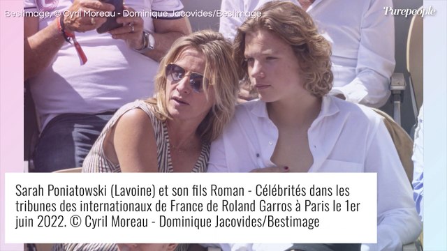 Marc Lavoine : Son fils Roman, beau gosse aux cheveux longs, proche d'une très jolie et célèbre fille de