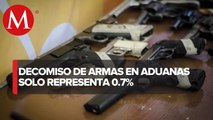 México y EU sólo incautan 4 de cada 548 armas ilegales que cruzan a diario la frontera
