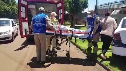 Audi e Vectra se envolvem em forte colisão na Região Norte de Cascavel
