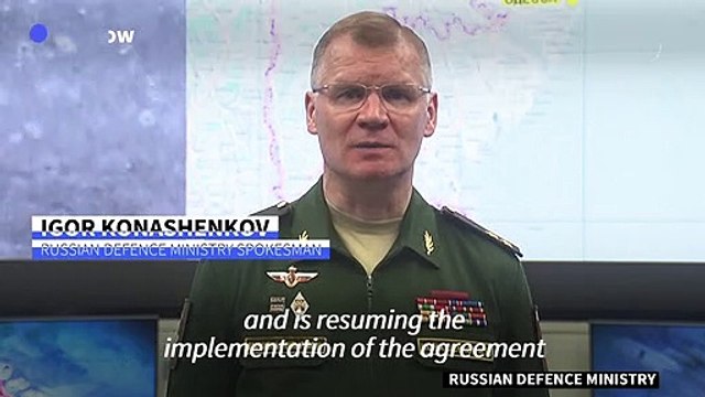 Russia says resuming participation in Ukraine grain deal