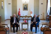 TBMM Başkanı Mustafa Şentop, KKTC Meclis Başkanı Töre ile görüştü