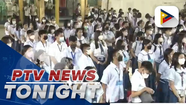 Students advised to wear face masks inside classrooms amid DepEd’s approval of optional use in full F2F classes