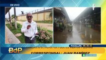 Pucallpa: 90 familias damnificadas y árboles caídos dejan vientos huracanados y torrenciales lluvias