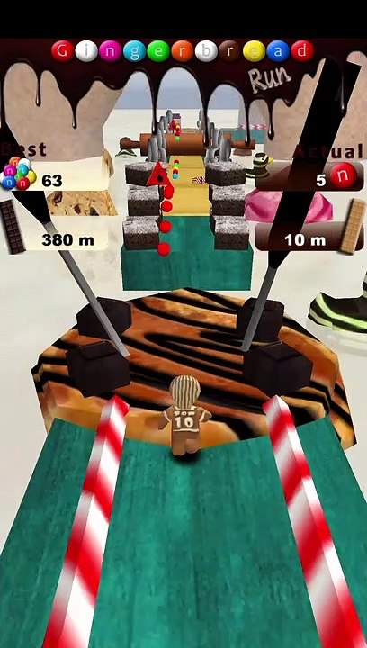 Gingerbread Run Game Fun ❤️ Awesome Gameplay  #