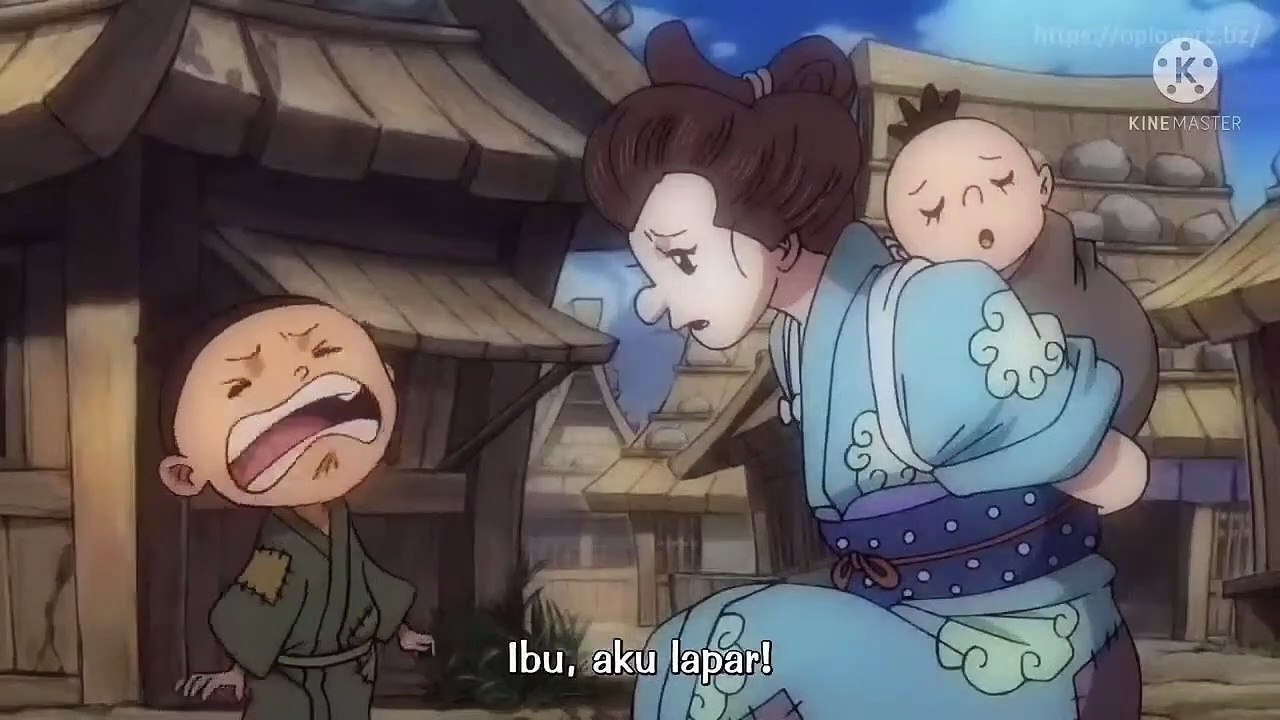 Luffy dan Zoro vs Beast Pirates - Zoro menggunakan enma pertamakali setelah