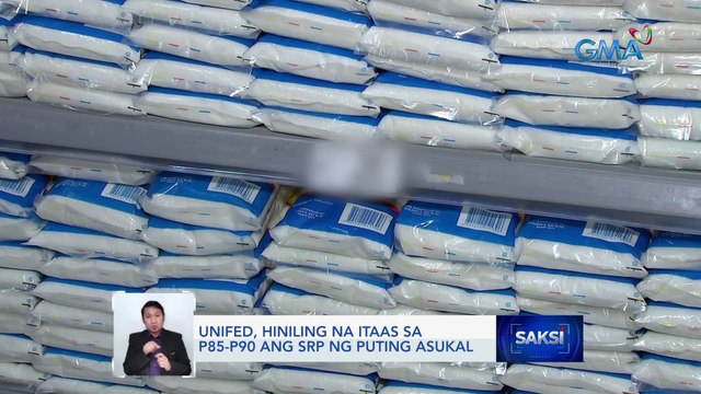 UNIFED, hiniling na itaas sa P85-P90 ang SRP ng puting asukal | Saksi