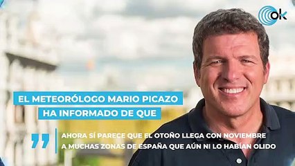 El aviso de Mario Picazo sobre el tiempo que llega a España: ya hay fecha para las fuertes lluvias