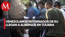 Llegan migrantes venezolanos a Tijuana; fueron regresados de Estados Unidos