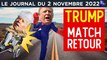 Midterms : Trump, le retour ? - JT du mercredi 2 novembre 2022