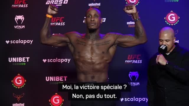 ARES 9 - D. Lapilus : La ceinture en jeu ? Ça ne change rien pour moi