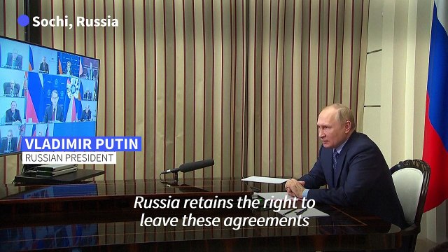 Putin says Russia can leave grain deal again if Ukraine 'violates' guarantees