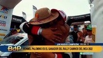 Ronmel Palomino es el campeón del Rally Caminos del Inca 2022