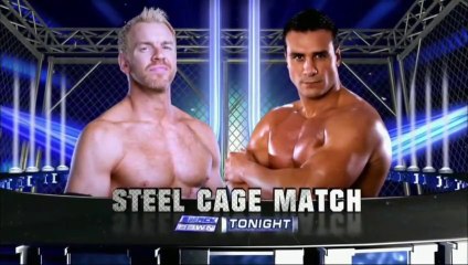 WWE SmackDown 03.18.2011 - Christian vs Alberto Del Rio (Steel Cage Match)