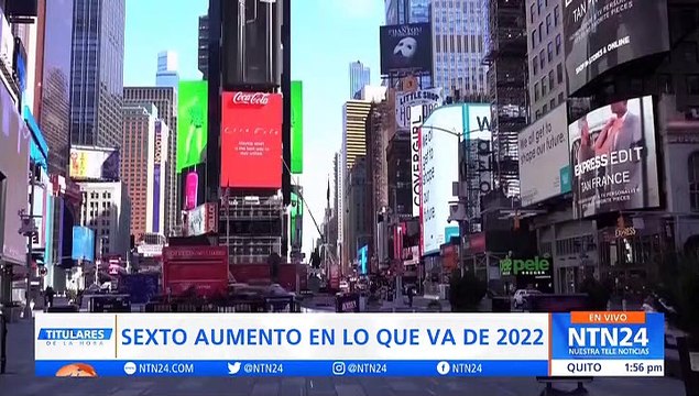 La Reserva Federal de Estados Unidos sube la tasa de interés en 0,75%